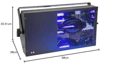 EUROLITE Black Floodlight 400W