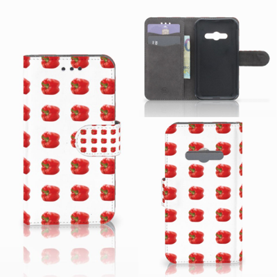 Samsung Galaxy Xcover 3 | Xcover 3 VE | Book Cover | Paprika Red