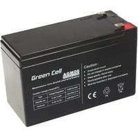 Green Cell Green Cell - USV-Akku - 1 x Batterie - Bleisäure Loodaccu 12 V 9 Ah Loodvlies (AGM) (b x h x d) 151 x 95 x 65 mm Kabelschoen 6.35 mm - thumbnail