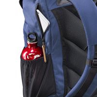 Mantona Luis Retro fotorugzak (met echt lederen applicaties, incl. regenhoes, flexibele indeling en laptopvak, geschikt voor 1x DSLR-camera, 3x lenzen en diverse fotoaccessoires) blauw - thumbnail