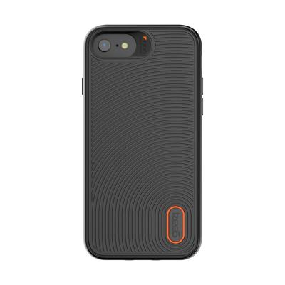 Gear4 Battersea - Achterzijde behuizing voor mobiele telefoon - polycarbonaat, D3O, thermoplastic polyurethaan (TPU) - zwart - slank ontwerp - voor Apple iPhone SE (2e generatie) Gear4 Battersea - Achterzijde behuizing voor mobiele telefoon - polycarbonaat, D3O, thermoplastic polyurethaan (TPU) - zwart - slank ontwerp - voor Apple iPhone SE (2e generatie)