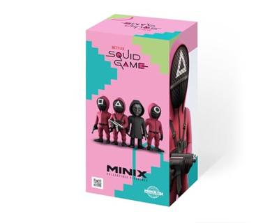 Squid Game Minix Figure Masked Triangle Guard 12 cm