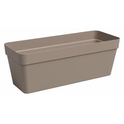 Plantenbak - Kunststof - Taupe - Rechthoekig - L49,9 x D20 x H18,1cm - ARTEVASI