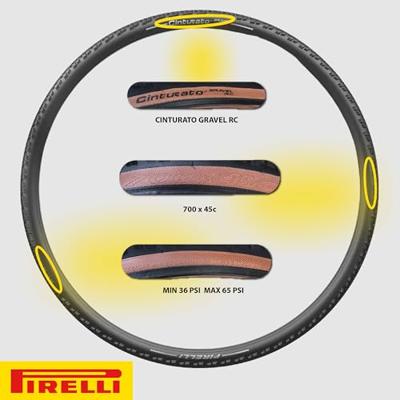 PIRELLI 45-622 cinturato gravel rc classic vouw 4216100