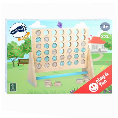 Small Foot houten spel four in a row xxl, 43dlg.