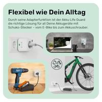 Akku Life Guard ALG001-EU Smart stopcontact Randaarde stekker 1 stuk(s) - thumbnail
