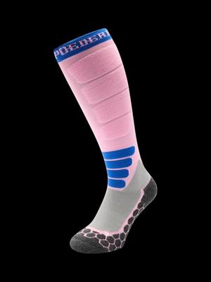 Poederbaas Merino Pro Skisok Powder Rose 39-42