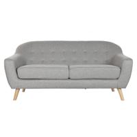Sofa Home ESPRIT Grijs Crème Natuurlijk Scandi 172 x 82 x 82 cm - thumbnail