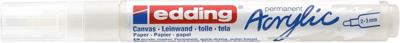 Acrylmarker edding e-5100 medium verkeerswit