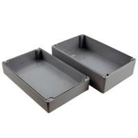 Hammond Electronics 1590ZGRP244 Universele behuizing 400 x 250 x 160 Polyester Grijs 1 stuk(s) - thumbnail