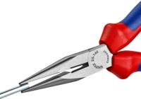 Knipex 25 02 160 Platte rondbektang Elektronica en fijnmechanica Recht Vanadium elektrostaal 160 mm - thumbnail