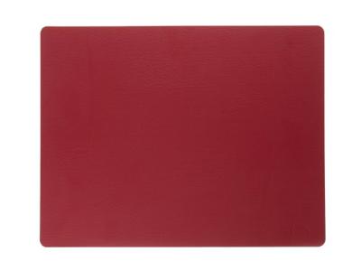 LIND DNA - Dinner Mat Square - Placemat 35x45cm Bull Red