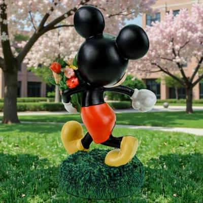 Disney Tuinbeeld 3d mickey flowers