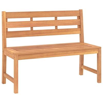 Tuinbank 114 cm massief teakhout - thumbnail