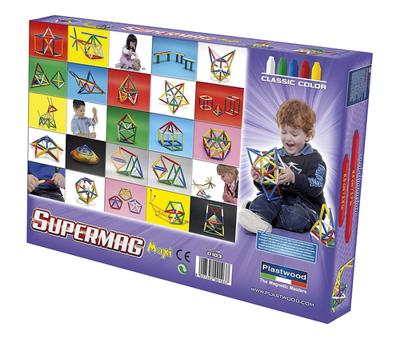 Selecta Supermag maxi primary 66 delige magneten set - thumbnail
