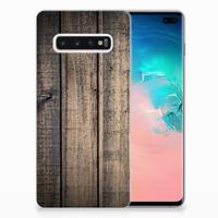 Samsung Galaxy S10 Plus | Bumper Hoesje | Steigerhout - thumbnail