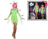 Kostuums voor Volwassenen Th3 Party Groen Maat M/L - thumbnail