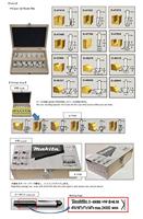 Makita Accessoires Freesset 12-Dlg 6mm - D-57065 - D-57065 - thumbnail