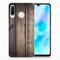 Huawei P30 Lite | Bumper Hoesje | Steigerhout - thumbnail