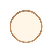 Plafondlamp hout Oja 29 2700k warm wit rond 29cm dimbaar - thumbnail