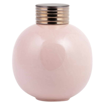 Vaas keramiek - vaas Pink Lady, bol - vaas roze