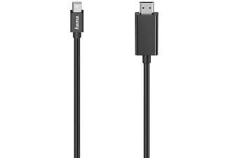 Hama Video-kabel, Mini-DP-stekker - HDMIO-stekker, Ultra-HD 4K, 1,50 m HDMI kabel Hama Video-kabel, Mini-DP-stekker - HDMIO-stekker, Ultra-HD 4K, 1,50 m HDMI kabel