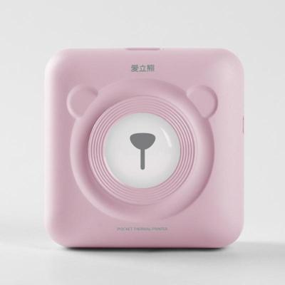 Peripage A6 draagbare Inkless Pocket thermische Bluetooth Printer(Pink)