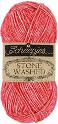 Scheepjes Stone Washed - 823 Carnelian - Haakgaren / Breigaren