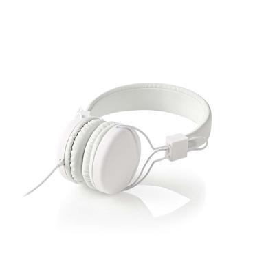 Nedis Bedrade On-ear Koptelefoon | 3,5 mm | 1.20 m | Wit | 1 stuks - HPWD1100WT HPWD1100WT