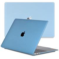 Lunso MacBook Air 13 inch M1 (2020) cover hoes - case - Sand Light Blue - thumbnail