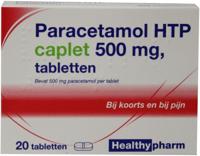 Healthypharm Paracetamol 500mg Caplet 20st - thumbnail