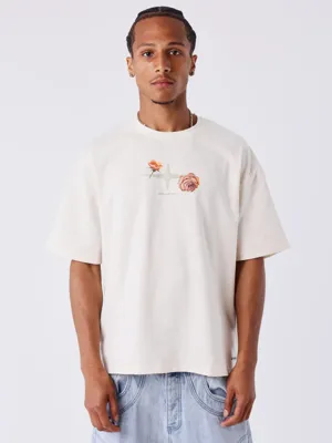 Project X Paris Gothic Roses Heren Beige - Maat S - Kleur: Beige | Soccerfanshop