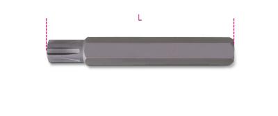 Beta Bits voor schroeven met RIBE® aansluiting 867RIBE/L 13 - 008670763