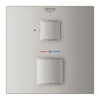 Opbouwdeel GROHE Grohtherm Cube Zonder Omstel Supersteel - thumbnail