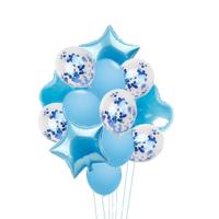 Luxe Ballonnenset Blauw - thumbnail