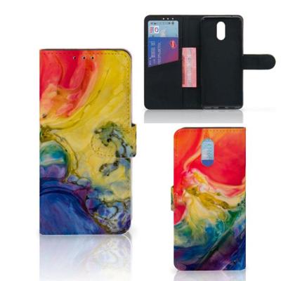 Hoesje Nokia 2.3 Watercolor Dark Hoesje Nokia 2.3 Watercolor Dark