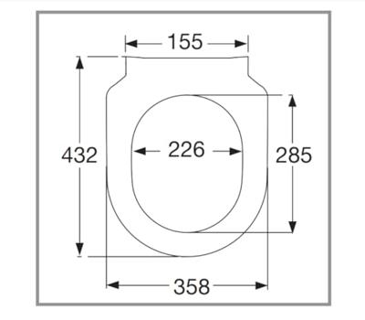 Villeroy & Boch Subway closetzitting - Slimseat met deksel met softclose en quick release wit 9m65s101 - thumbnail