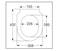 Villeroy & Boch Subway closetzitting - Slimseat met deksel met softclose en quick release wit 9m65s101 - thumbnail