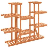 Plantenstandaard 110x25x110,5 cm massief vurenhout - thumbnail