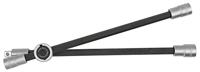 KS Tools 518.1154 Wielkruissleutel met glijscharnier voor personenautos, 1/2 x17x19x21mm - thumbnail