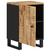 Badkamerkast 38x33x58 cm massief mangohout - thumbnail