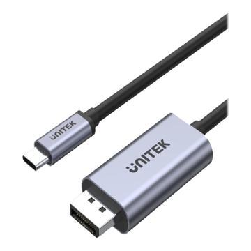 UNITEK V1409A tussenstuk voor kabels USB-C DisplayPort Zwart, Grijs