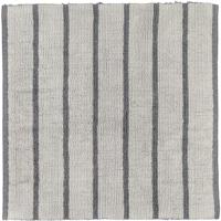 Cawö CAWÖ Home Keerbare Badmat Balance Gestreept 1008 73 anthrazit 60x60 - thumbnail