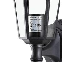 Wandlamp Krysante roestvrij staal - thumbnail