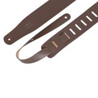 Levys Leathers M26-BRN lederen gitaarband, bruin - thumbnail
