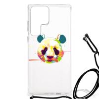 Samsung Galaxy S23 Ultra Stevig | Bumper Hoesje | Panda Color - thumbnail