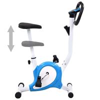 VidaXL Hometrainer met bandweerstand blauw - thumbnail