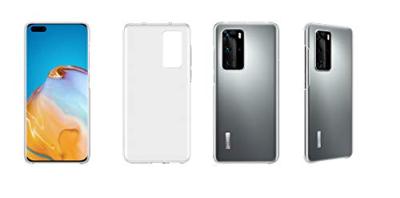 Case - Achterzijde behuizing voor mobiele telefoon - hoge kwaliteit PU - transparant - voor Huawei P40 Pro Case - Achterzijde behuizing voor mobiele telefoon - hoge kwaliteit PU - transparant - voor Huawei P40 Pro