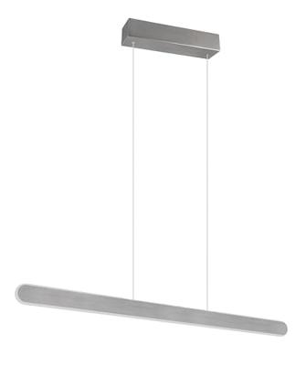 Trio Unieke hanglampHelios geborsteld metaal - 343310105