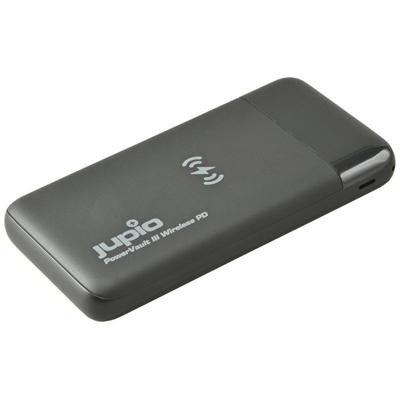 Jupio PowerVault III 10.000mAh powerbank en Wireless Qi oplader - Ondersteunt PD Jupio PowerVault III 10.000mAh powerbank en Wireless Qi oplader - Ondersteunt PD